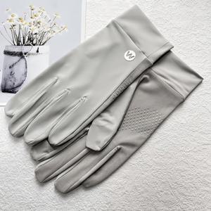 TEMU 여름 여름 여성용 장갑, 오픈 핑거, 데일리 출퇴근, 라이딩 및 놀이에 적합, 통기성 미끄럼 방지 터치 스크린 얇은 장갑
