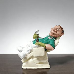 TEMU 치과 의사용 라운지 의자는 창의적이고 흥미로운 피규어 장식, 홈 , 치과 클리닉, 가족, 거실, 침실 및 데스크탑에 적합한 완벽한 장식 수공예품, 수집품, 완벽한 휴일 선물