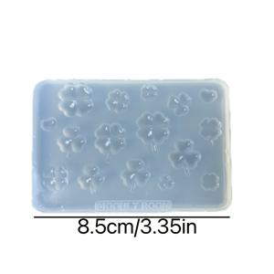 TEMU 실리콘 몰드, 잔디 추가, 레진 몰드, 에폭시 키체인