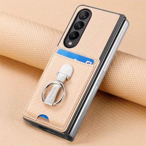 TEMU 휴대폰 케이스 - 삼성 Z Fold 7용 보호 케이스는 섬유 링 카드 패키지에 맞춰 특별히 제작되었습니다. 폴딩 스크린 브래킷이 포함된 올인원 휴대폰 케이스로, Fold 5, Fold 6, Galaxy Fold 3과 호환됩니다.