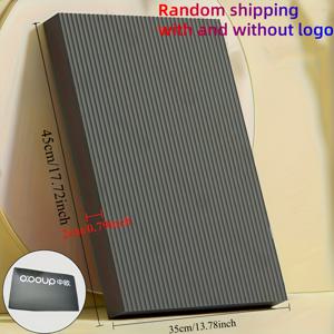 TEMU 요가 미끄럼 방지 매트 1개, 경량 TPE 소재 안정감 매트, 실내 피트니스 무릎 매트, 내구성 있는 무릎 꿇기 매트, 단색 디자인, 편안한 미끄럼 방지 표면, 두께감, 퍼플/블랙