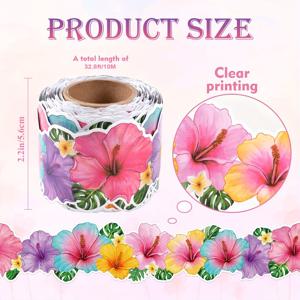 TEMU 높이 2.2인치, 테두리와 장식 트림 포함, 길이 10미터, 꽃무늬 패턴 테두리 장식용 종이, 칠판 게시판 테두리 파티 장식 레이아웃 풍경 벽지, 크리스마스, 할로윈, 추수감사절, 교실, 거실, 침실 배경용 장식지