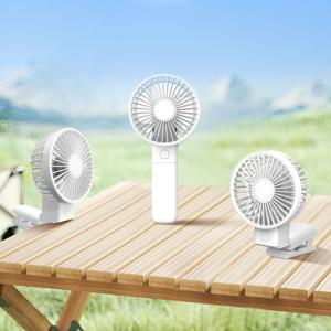 TEMU 휴대용 선풍기 핸드형 탁상용 선풍기 다기능 클립 팬 집게형 탁상 기숙사 야외 선풍기 원버튼 3단 풍속조절 C타입 충전 저소음