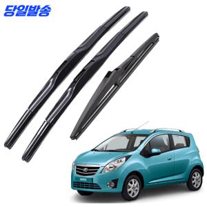 TEMU 1+1+1 마티즈 전차종 호환 순정형 전면 후면 후방 뒷유리 와이퍼 1SD