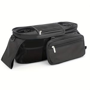 TEMU 유모차를 위한 튼튼하고 넉넉한 정리함. 간편하게 걸 수 있도록 디자인되었으며, 다양한 범용 용품을 보관하는 바구니 역할을 하여 엄마들을 위한 편리하고 실용적인 솔루션입니다.