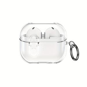 TEMU 삼성 갤럭시 버즈 3/3 프로 투명 소프트 케이스 스위치 잠금 이어폰 보호 커버 액세서리