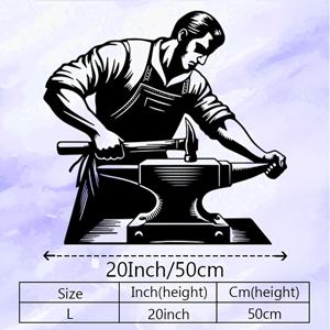 TEMU 1개 아티스틱 메탈 벽걸이 장식품, 검은 조각품 특징. 작업장, 차고 또는 파티오 장식에 이상적입니다. 아버지의 날 선물로 좋고, 장인에게 적합하며, 할로윈 및 크리스마스 장식에 완벽하며 내구성이 뛰어난 코팅 처리가 되어 있습니다.