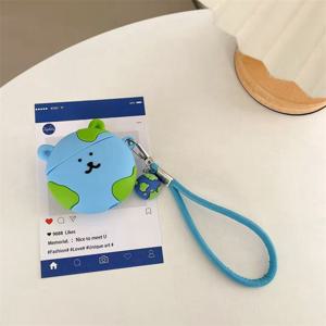 TEMU 에어팟 프로/프로2에 적합한 크리에이티브 베어 케이스, 에어팟 1/2, 3세대 및 4세대 이어폰과 호환됩니다.