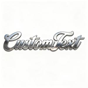 TEMU 맞춤형 자동차 엠블럼 레터 에디션 - 자동차용 메탈 레터 엠블럼, 스티커 멋진 배지 장식 데칼 추가, 피아노 트럭 선물