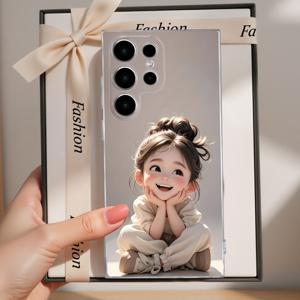 TEMU 폰케이스: 귀여운 /커플 폰케이스, 겨울 생일 선물, 삼성 갤럭시 A56/A54/A53/A52/A14/A15/A05S/A53/A34/S23/S23 Ultra/S23 FE/S24/S24 FE/S24 Ultra/S25/S25 FE/S25 Ultra/S21 FE용 방탄 케이스 - 크리스마스, 부활절 선물, 친구, 가족, , 남자친구용