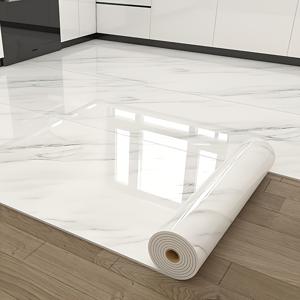 TEMU 1롤 두께 2.2mm 대리석 바닥 및 벽 스티커 - 쉽게 붙였다 떼는 접착식 비닐 타일, 방수 쉬운 청소 럭셔리 대리석 디자인 (블랙/화이트/골드, 그레이/화이트, 베이지/그레이), 욕실, 주방, 거실, 침실에 적합, 주방 백스플래시,욕실 업그레이드,모던 데코,우아한 타일,내구성 있는 소재,접착식 타일,DIY 애호가