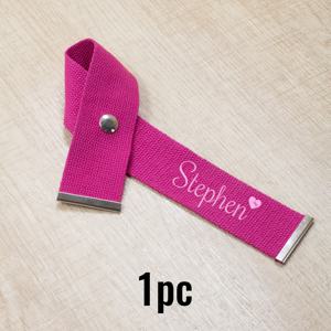 TEMU 1/2/5개 맞춤형 수선 이름 자수 여행 가방 스트랩, 맞춤 여행 가방 태그, 여행 가방 식별자, 핸드백용 맞춤 가방 참, 귀여운 맞춤형 여행 가방 태그, 크리스마스 선물로 완벽, 필수 여행 용품