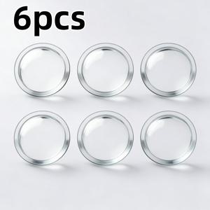 TEMU 범용 자동차 카메라 렌즈 커버 6개, 후방 카메라 렌즈 보호 필름, 방진, 긁힘 방지, 충돌 방지 차량용 렌즈 보호대, HD 고투명도 손상 없는 시야, 세단, SUV, 고급차량용 카메라 액세서리와 호환