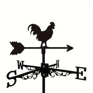 TEMU cockscomb 날개, 녹 방지 실외 장식 공예 (옥상 정원, 정원 창고, 주택, 울타리 기둥, 온실용), 휴일 실외 장식 안뜰 미술 공예, 안뜰에 적합