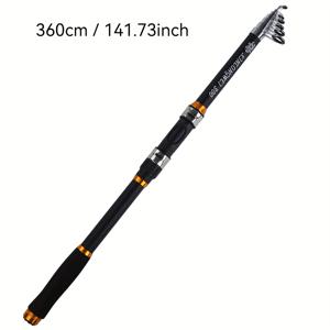 TEMU MINGWO 시어로드 낚싯대 멀리 던지기 해변 낚싯대 2.1M 2.4M 2.7M 3.0M 3.6M 낚싯대 멀리 던지기 낚싯대