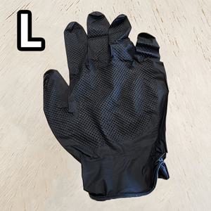 TEMU 헤비듀티 일회용 장갑 두꺼운 8밀 니트릴 장갑, 차량, 야외, 주방, 가정 청소용, 라텍스 프리, 텍스처, 터치스크린 호환, 장갑