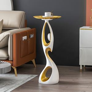 TEMU 1개 레진 댄싱 라이프 조각상 바닥 장식품, 라이트 럭셔리 모던 북유럽 사이드 테이블 거실 침실 소파 TV 캐비닛 사이드 바닥 장식품 고급 아트 장식, 대형 바, 상점, 거실, 서재, 사무실 및 기타 장면에 적합