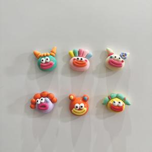 TEMU 6개 레진 자석 냉장고 자석 세트, 냉장고 및 식기세척기에 적합, 주방 및 사무실 화이트보드에 완벽, 홈 데코 및 크리스마스, 할로윈 또는 모든 행사용 선물로 이상적