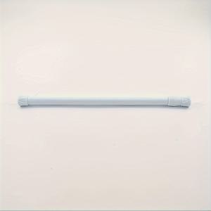 TEMU 1개 쉬운 설치 드릴 없는 텔레스코픽 커튼로드 - 발코니, 문, 샤워용 다용도 - 클래식 스타일 스틸 홈 데코, 클래식 스타일