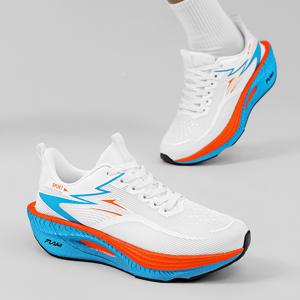 TEMU 2026 신상 여성 패션 스포츠화, 통기성 좋은 로우탑 디자인의 가볍고 편안한 MD 솔, 마라톤, 단거리 경주, 육상, 캐주얼 복장에 적합 - 사계절용 스포츠화, 여성용 캐주얼 스포츠화, 운동화, 여성 신발, 스니커즈