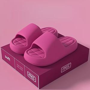 TEMU 다양한 색상 옵션, 패셔너블, 편안함, 캐주얼, 다용도, 실내, 남녀공용, 여성 슬리퍼, 가볍고 통기성 좋은 여성용 슬리퍼, 여성 신발