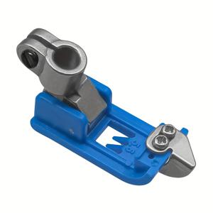 TEMU 페가수스 W500, 시루바 F007, 야마토 재봉틀용 5.6mm 블루 플라스틱 커버 플랫락 오버록 3針5線 압발