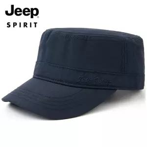 JEEP SPIRIT 일상 여행 운동 등산 모자 남성 심플 플랫 캡