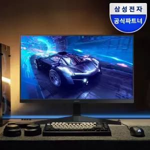 S24F330 60.4cm(24인치) 베젤리스 100Hz 컴퓨터 모니터 LS24F330EAKXKR