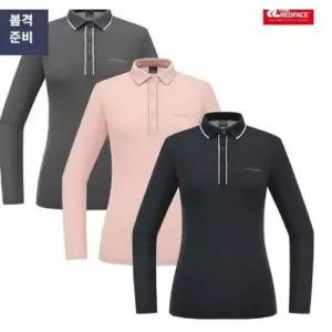 [레드페이스]탑자카드요꼬칼라우먼티 봄 여성봄티셔츠 REWFTSS232515_IC