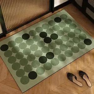 [골드스마일]사계절 현관 카페트 도트 60x90 1P 욕실 사각 러그 침대러그