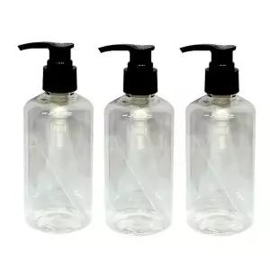 [하프클럽/]화장품펌프용기 휴대용통 캠핑용 250ml3P 화장품 리필용기 3매1세