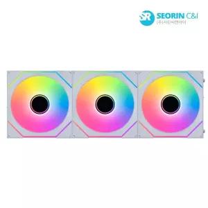 [서린공식] 리안리 UNI FAN SL-INF Wireless 120 리버스 화이트 3팩