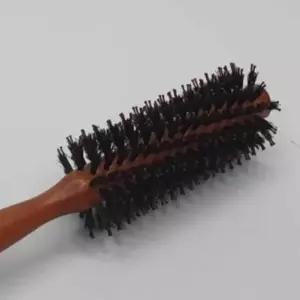 헤어롤빗 우드 드라이 머리빗 돈모 인기템 기획상품 볼륨드라이빗 2호 롤빗