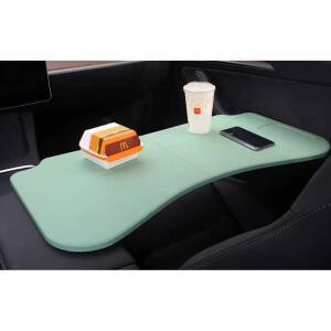 차량용책상 차박용 대 선반 블랙 전면 후면 플레이트 폴딩 자동차 살구 1개 책상/식탁