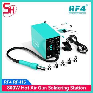 고속 핫 에어 건 납땜 스테이션 디지털 디스플레이 BGA 재작업 PCB 칩 수리 고속 제거 도구 RF4 RF-H5 800W