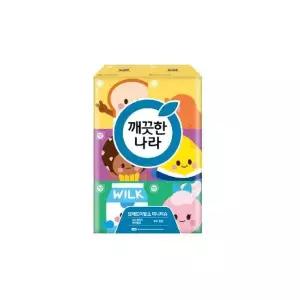 [셀러허브]깨끗한나라 브레드이발소 미니티슈 230매 6입 사무실 탕비실 (S45643303)