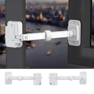안전 잠금 스토퍼 떨어지는 방지 리미터 아기를위한 관리 보호 창 제한 장치 조정 가능한 Windowlock