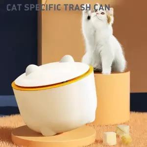 고양이 배변 쓰레기통 - 냄새 차단 고양이 배설워터 및 모래용 배변 봉투와 호환 가능 애완용품