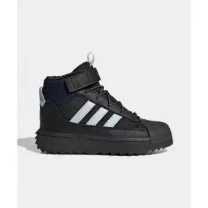매장정품 ADIDAS 아디다스 KIDS 슈퍼스타 윈터 트렉 부츠 키즈 - 블랙 JQ0344 1550635