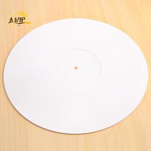 A69P-비닐 LP 레코드 플레이어용 턴테이블 아크릴 슬립매트 - 2.5Mm 두께로 더 강력한 베이스 제공 - 12인