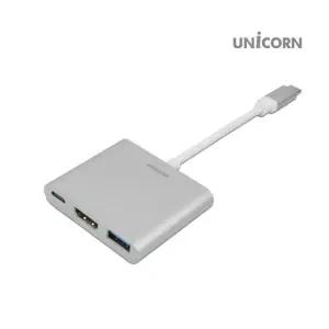 유니콘 TH-700HDMI C타입 to HDMI USB3.0 멀티컨버터 HDMI 4K
