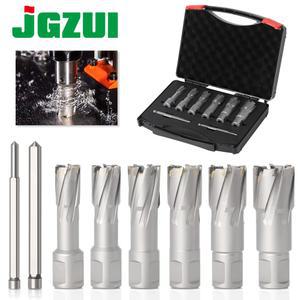TCT 고리형 커터, 3/4 인치 용접 생크, 카바이드 합금 코어 드릴, 금속 구멍 톱, 직경 16 MM-26 MMX35 MM, 6