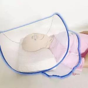 아기모기장 신생아 소형 캠핑 1인용 유아 휴대용 침대 방충망 어린이 얼굴 폴딩 페이스qrs465