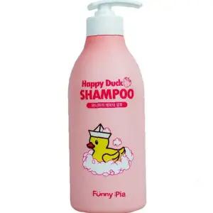유아 전용 순한 헤어 클렌저 500ml 펌프형 오리 캐릭터 디자인 어린이 목욕용품