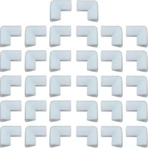 액자 TV 거울 유리 및 가구 포장용 32Pc 폼 모서리 보호대 U-그루브 두께 약 0.5인치의 L자형 쿠션 운송