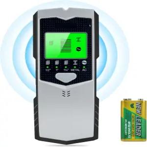 스터드 파인더 벽 스캐너 업그레이드된 스마트 센서 HD LCD 디스플레이 및 목재 금속 AC 와이어 파이프