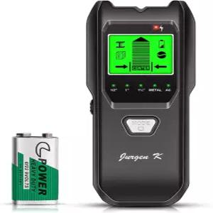 스터드 파인더 벽 스캐너 업그레이드된 스마트 센서 HD LCD 디스플레이 및 금속 AC 와이어 파이프 감지를