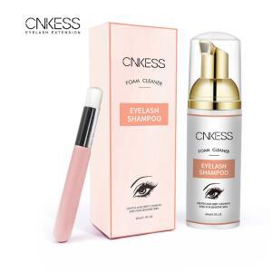 CNKESS 속눈썹 청소를 위한 수제 민감한 키트 포함된 상자와 포장 합성 샴푸 브러