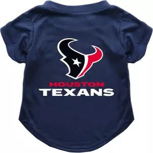 리틀어스 휴스턴 텍사스 NFL 애완동물 티셔츠
