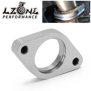 LZONE 스테인리스 스틸 폐기물 덤프 파이프 볼트 플랜지 2 개 나사산 포함 38mm 터보 충전기 JR4831